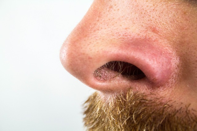 chlupy v nose